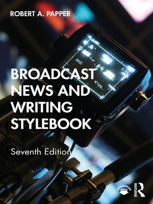 cover image of Broadcast News and Writing Stylebook